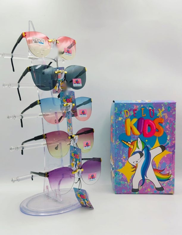 [EB-SP61061] Lentes de Sol para Niños Delux Kids Cuadrado Caja 12 Pz SP61061