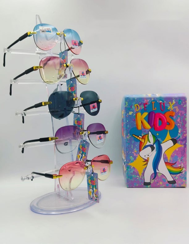 [EB-SP61055] Lentes de Sol para Niños Delux Kids Cuadrado Caja 12 Pz SP61055