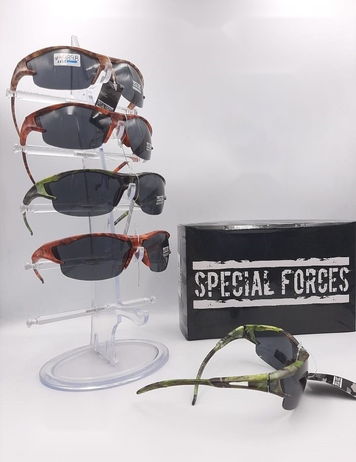 Lentes de Sol Special Forces Deportivo semi al aire Caja 12 Pz SP49898