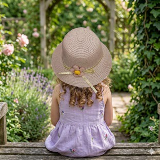 Sombrero para Niña Paja Niña con Frutas Caja 240 Pz GS75931