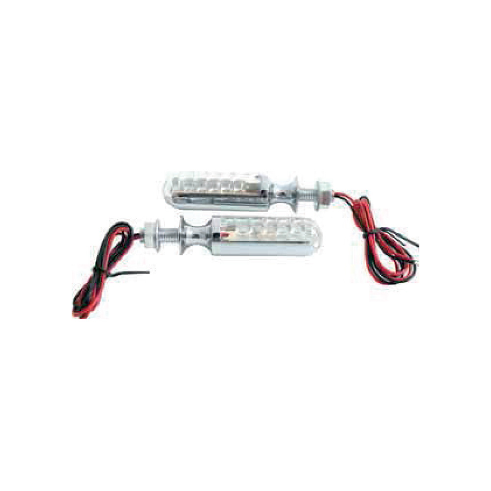 [GM-18DIRECC008MT] Direccionales LED Universales Cromadas 12V MJ-WLLED-001