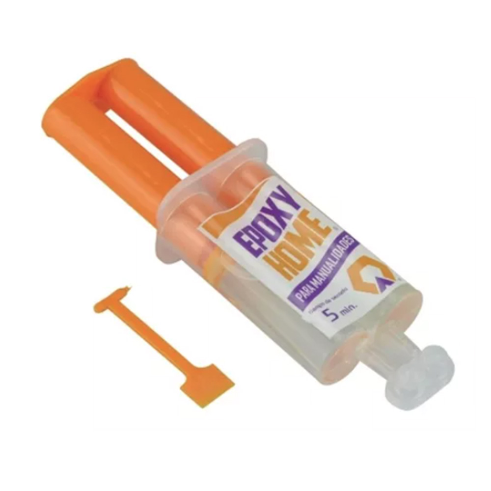 [GM-14PEGAME008SM] Pegamento Epóxico Transparente Jeringa 30g Rápido TJAR