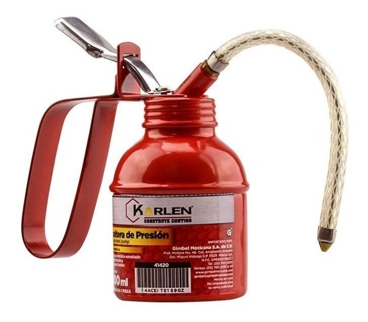 Aceitera De Presion Flexible 500Ml 41423 Nuevo