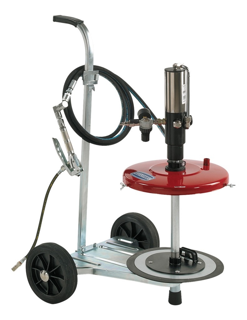 [GM-14ACEITE252FL] Kit Movil de Suministro de Grasa Neumático 20 Kg