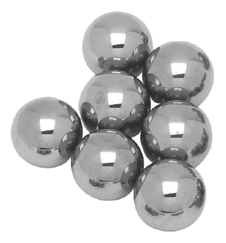 Bolas de Acero Inoxidable G-1000 5/32" 3.9mm (1000 Pzas)