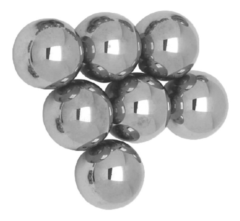 Bolas de Acero al Carbón G-1000 9/16" 14.3mm (500 Pzas)