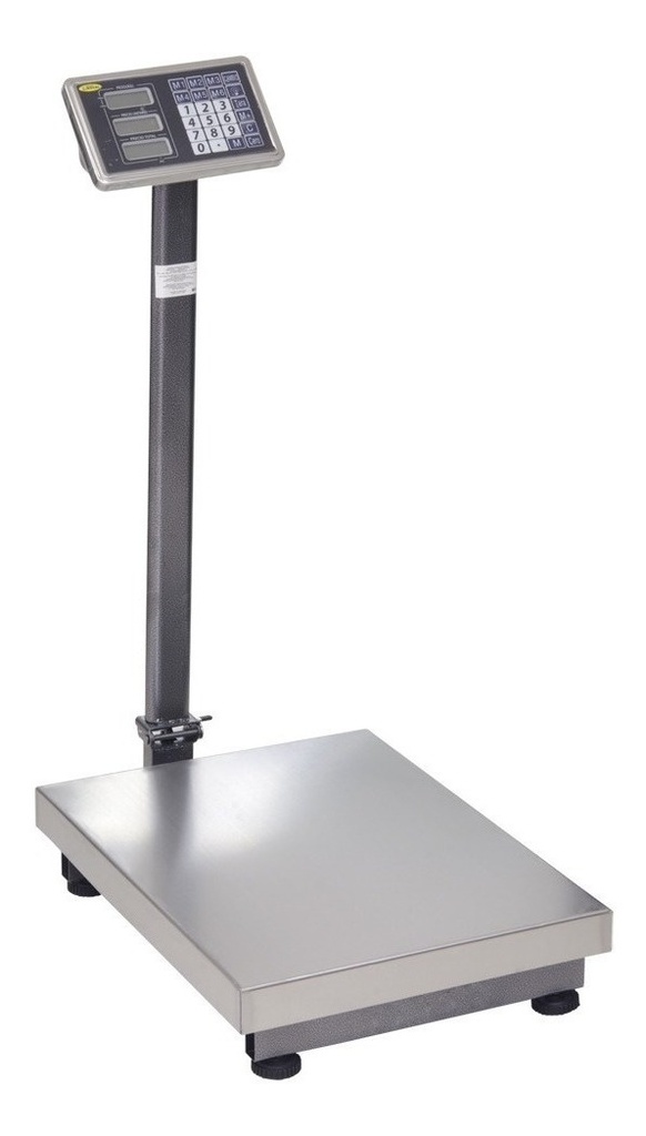 [GM-14BASCUL110SM] Báscula Comercial Digital de Plataforma 300kg/50g Karlen