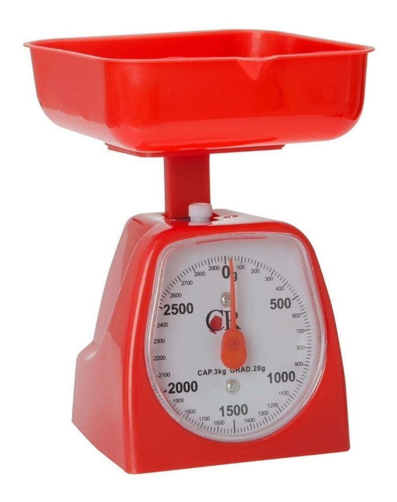 [GM-14BASCUL113SM] Báscula de Cocina Mecánica 3 kg