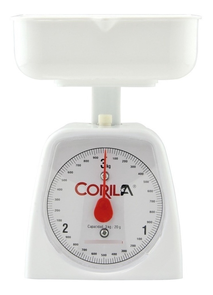 [GM-14BASCUL118SM] Báscula de Cocina Mecánica con Charola 5kg/25g