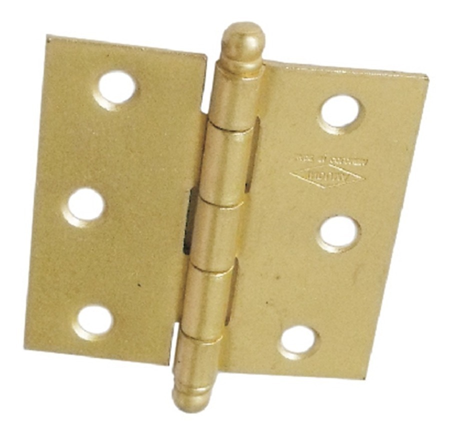 Bisagra Nudo Cabeza Redonda C.14 3x3" Latonada