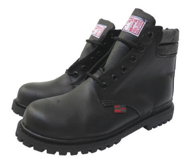 Bota de Seguridad Piel Mixta Suela Hule No. 25B