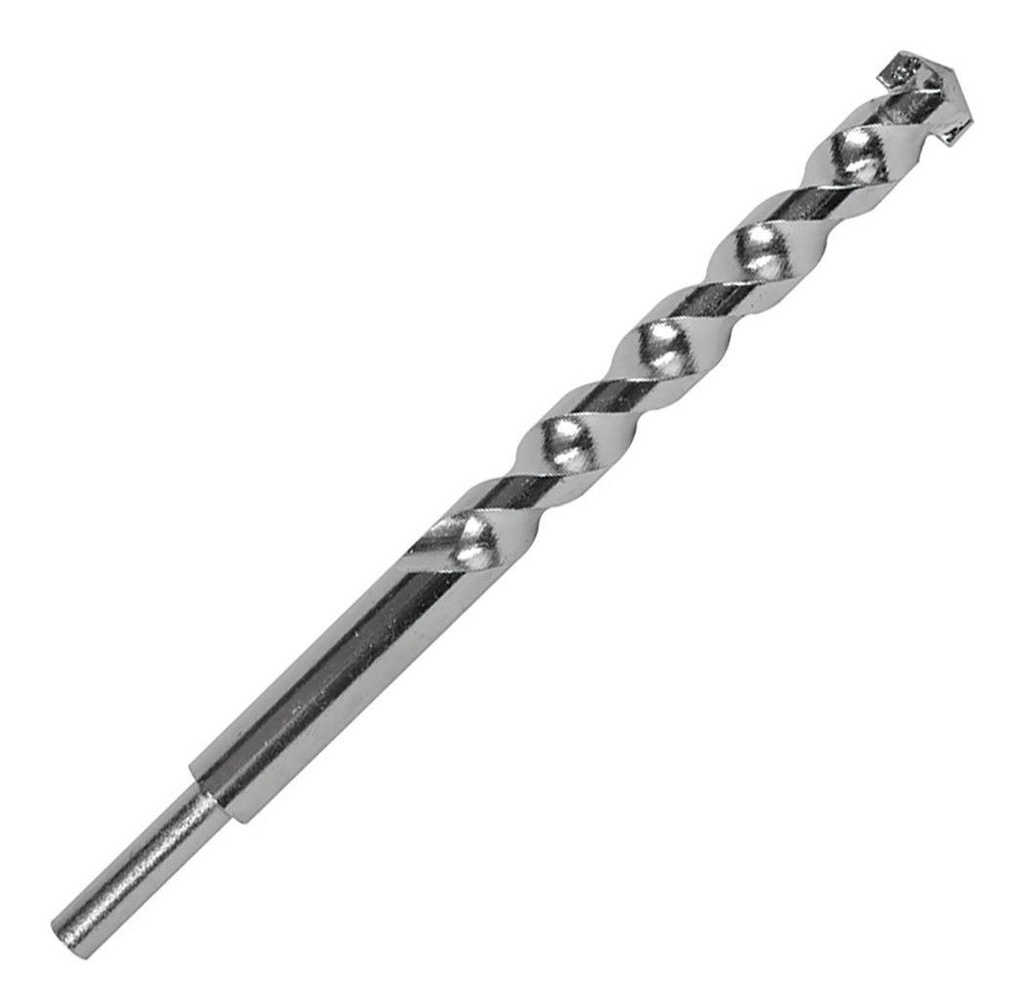 [GM-14BROCAS087CH] Broca Para Concreto Acero Cromado 1/4" X 1/4" X 6" Punta Carburo