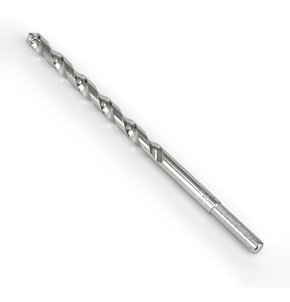 Broca para Concreto 1/2" x 3/8" x 12" Punta Carburo Tungsteno