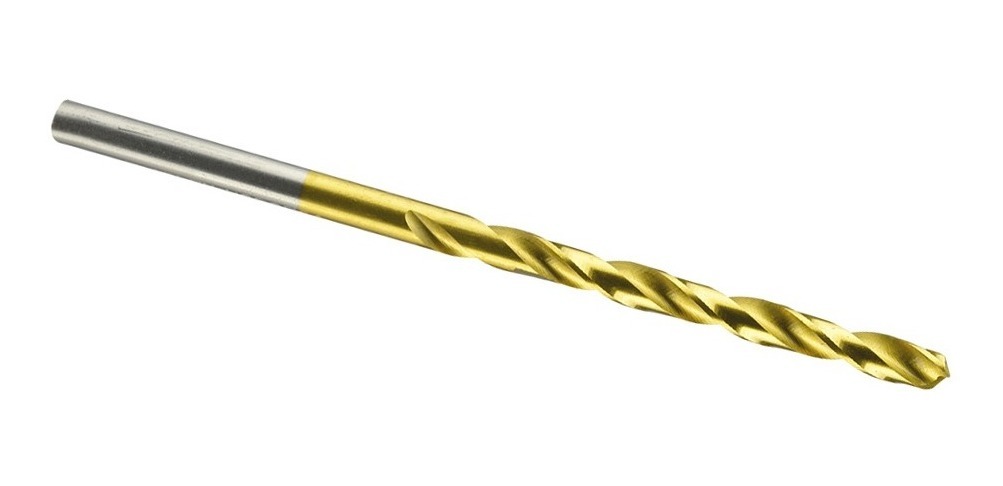 [GM-14BROCAS428CH] Broca para Metal HSS Titanio 3/8" 9.5mm (5 Piezas)