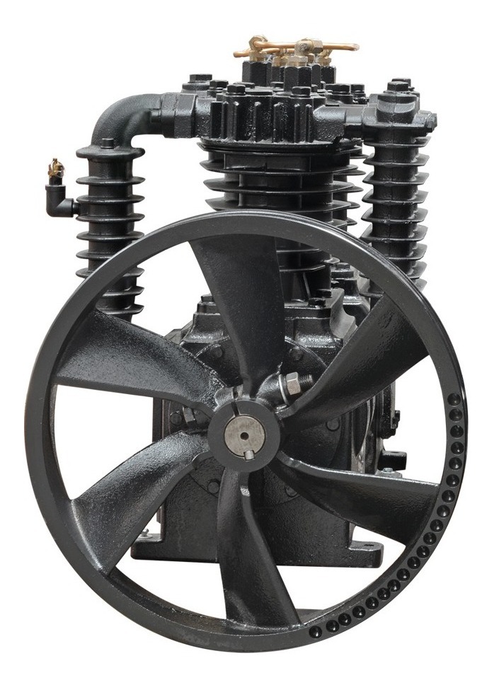 [GM-14CABEZA021CH] Cabezal Compresor 2 Cilindros 5HP 105/55mm DC1105TB