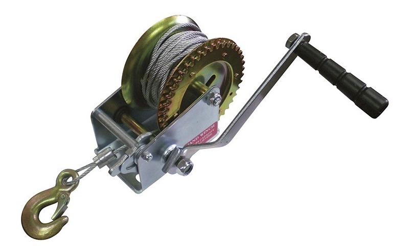 Malacate Con Cable 2000Lb 908Kg Ejxq-2000A
