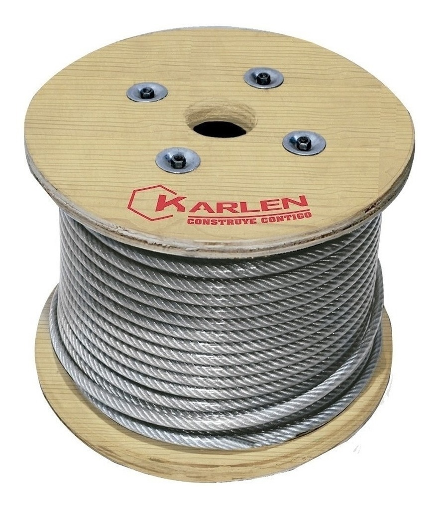 Cable de Acero Galv. 7x7 1/16" x 750m