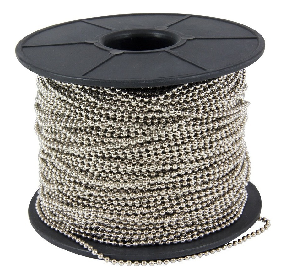 Cadena De Bola Niquelada 4.5Mmx100 Mt No.10