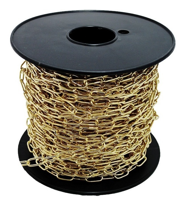 Cadena Decorativa Latonada 2x10x21mm x 50m