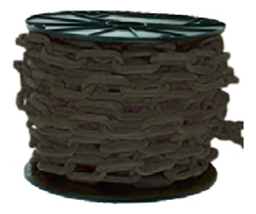 [GM-14CADENA205YF] Cadena de Plástico Negra 6mm x 30 m