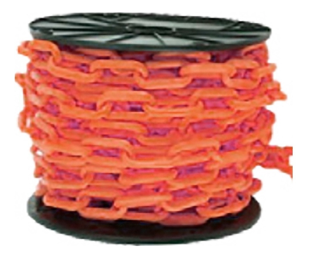 [GM-14CADENA221YF] Cadena de Plástico Roja 8mm x 30 m
