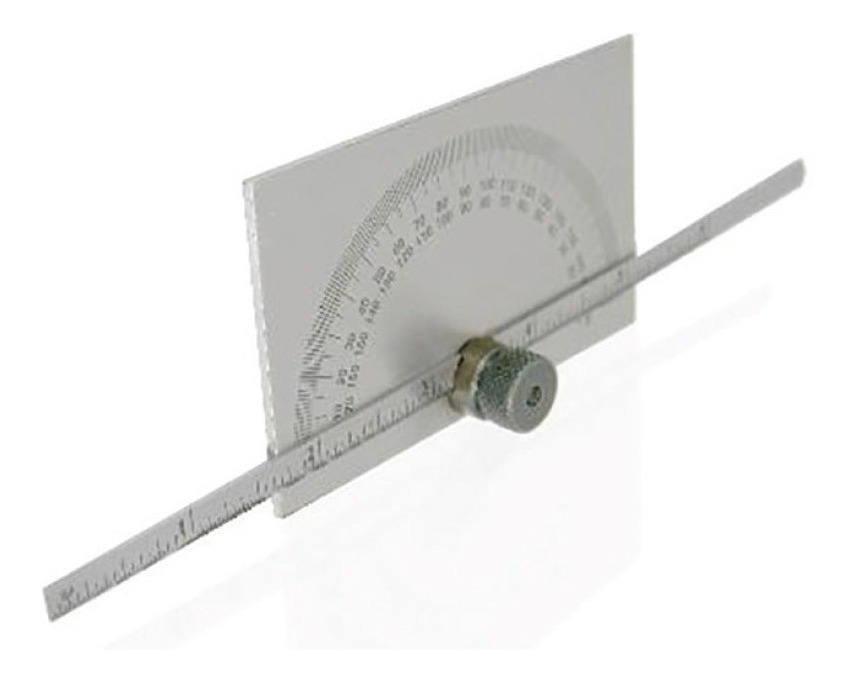 Transportador Con Escala 0-180° 6  Si-Dpg-0052