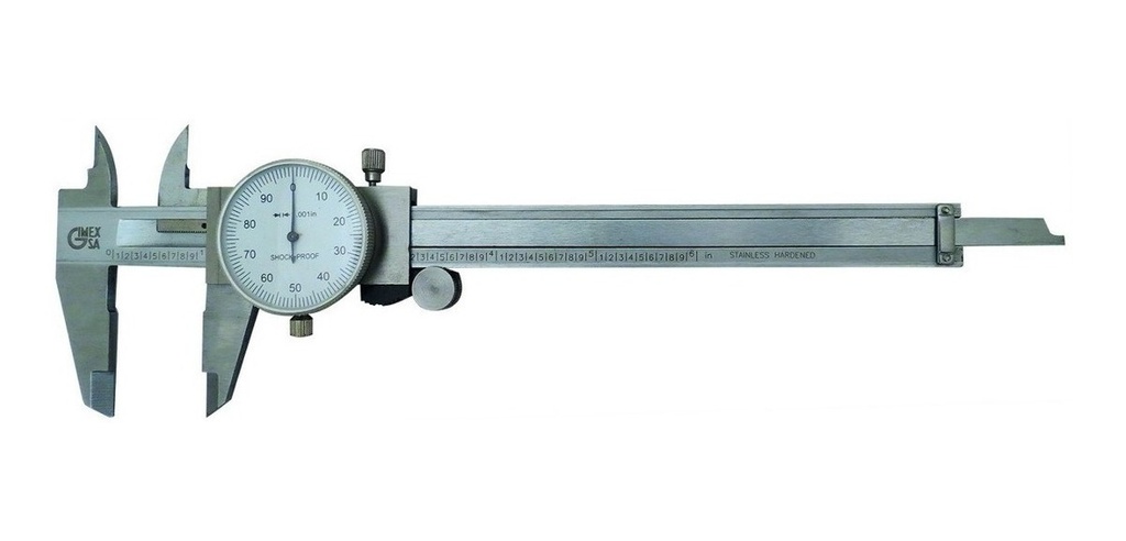 Calibrador Vernier Con Caratula 6 0.001