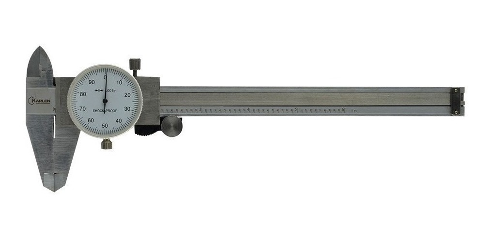 Calibrador Vernier Con Caratula 8 0.001