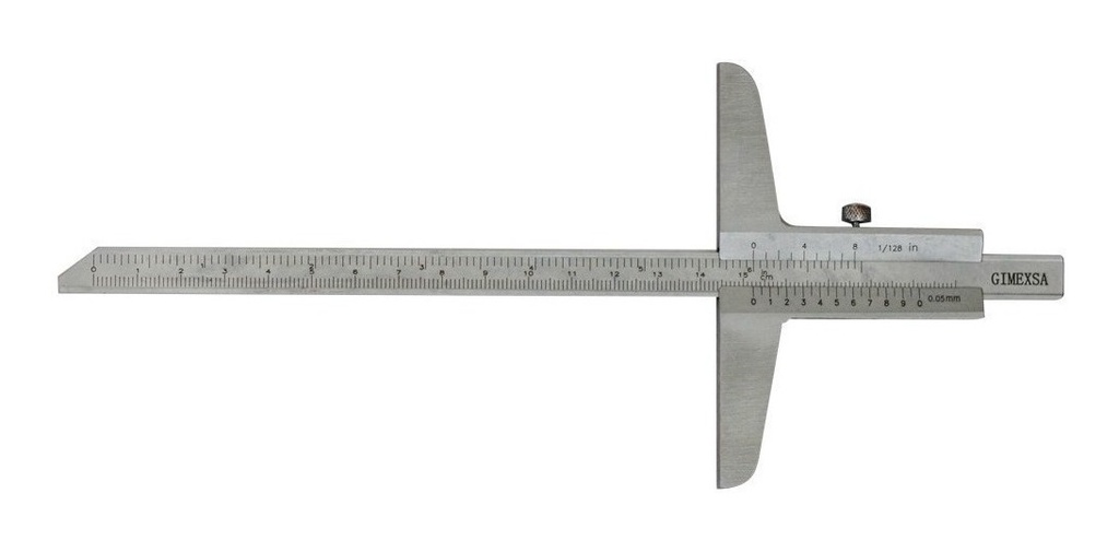 Calibrador Vernier de Profundidad 6 1/128 150mm