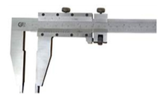 [GM-14CALIBR082CH] Calibrador Vernier 24 /600mm 0.05mm-1/128 Ajuste Fino