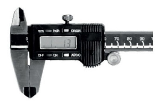 [GM-14CALIBR089CH] Calibrador Electrico Digital 12 Nuevo Trabajo Casa Gratis