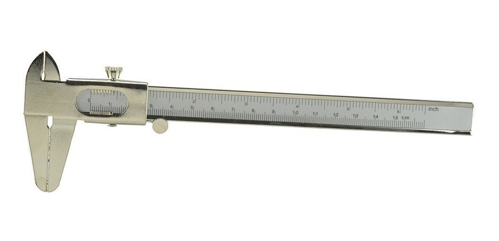 [GM-14CALIBR091CH] Calibrador Vernier 6 /150mm (0.05/1/128 ) Economico