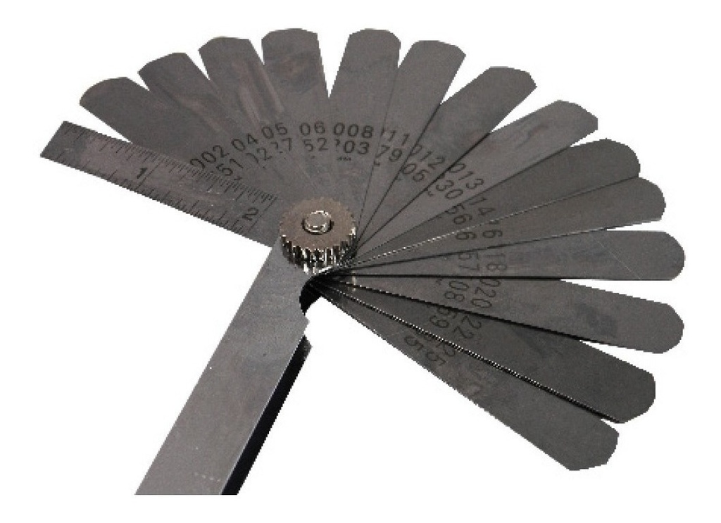 [GM-14CALIBR124CH] Calibrador Bujias 15 Hojas 76mm (27A) 6316