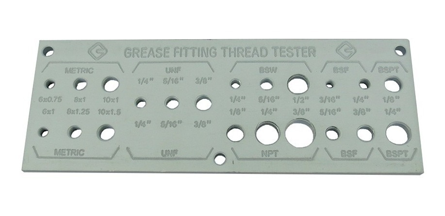 Calibrador De Roscas Para Graseras 44895