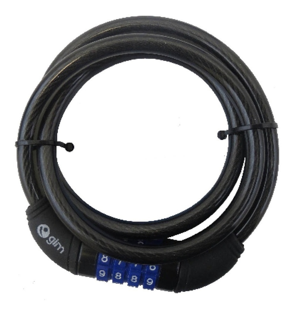 [GM-14CANDAD022CH] Candado Cadena Reforzado Seguridad Para Bici Combinacion