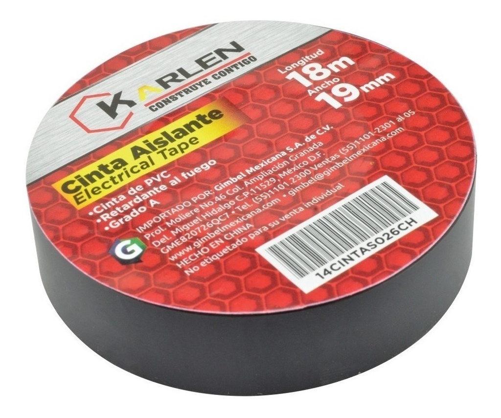 Cintas Aislantes Retardante al Fuego (10 Piezas)