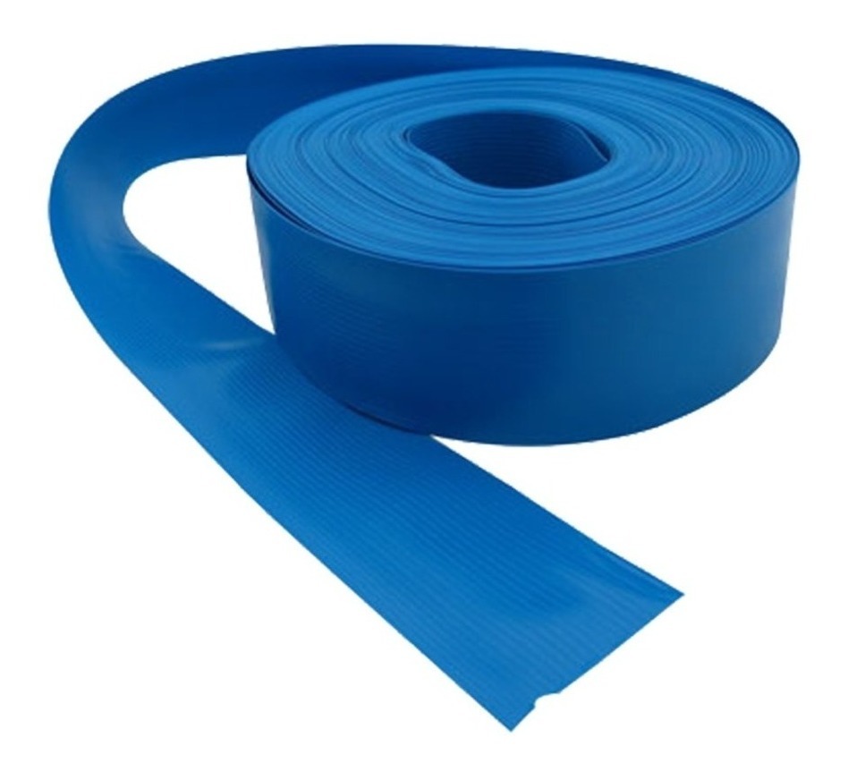 Cinta Rompevientos 2-1/2" (63mm) Azul Claro para Malla Ciclónica
