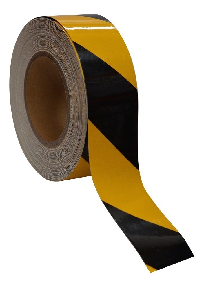 [GM-14CINTAS190CH] Cinta de Barricada PROHIBIDO EL PASO 300m x 75mm