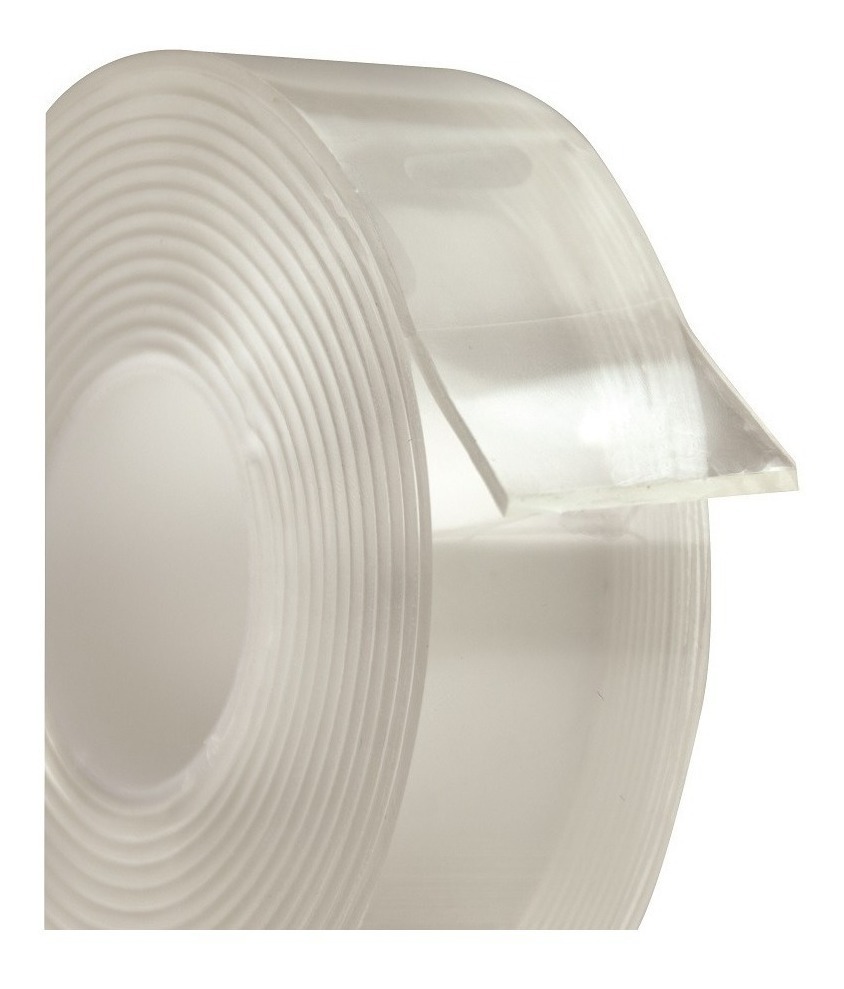 [GM-14CINTAS205CH] Cinta Nano Doble Cara Adhesiva Transparente (4 Packs)