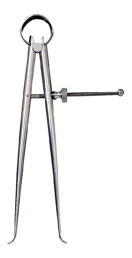 [GM-14COMPAS005VC] Compás para Interiores (Medición Interna) 12" 300mm Acero