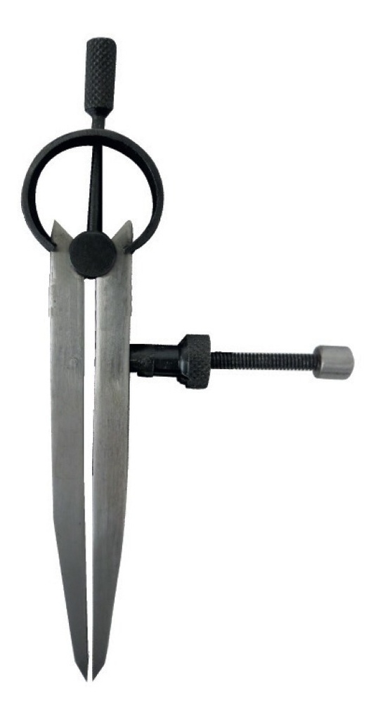[GM-14COMPAS030AL] Compás Recto de Puntas (Trazado) 10"  Acero