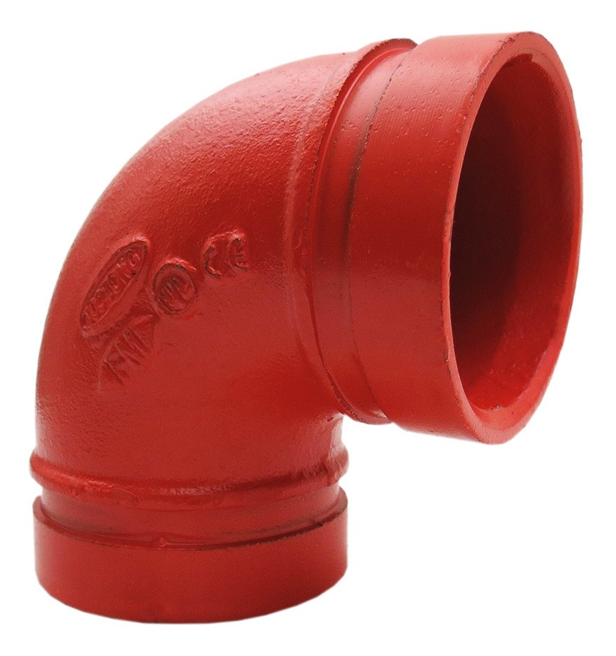 [GM-14COPLES119CH] Codo Ranurado (Grooved Elbow) 45° 10" para Tubería