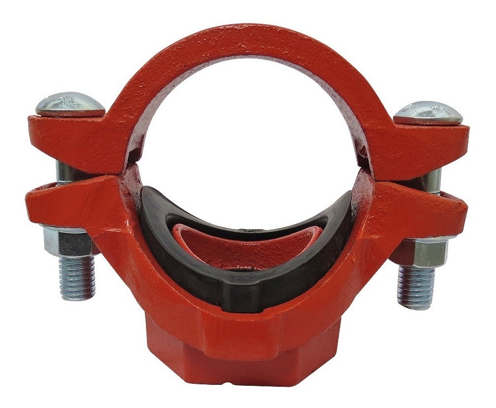 [GM-14COPLES122CH] Tee Mecánica Roscada (Threaded Outlet) 4"x3" Fierro Dúctil