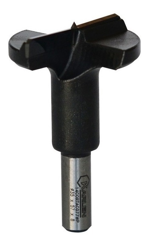 Broca Avellanadora 35X57X8Mm Profesional Nuevo