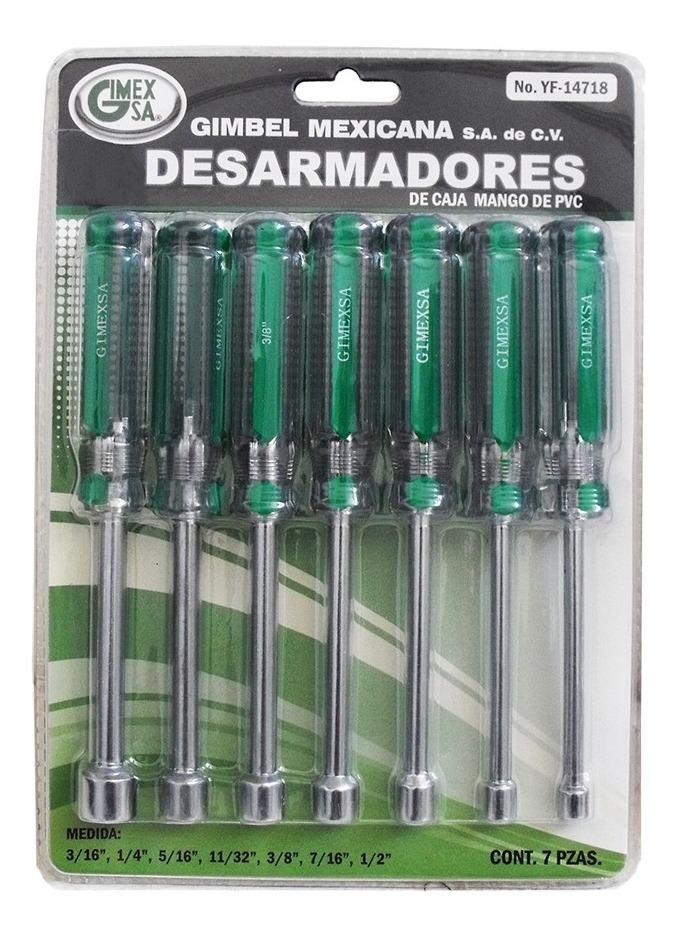 Llave Allen Negra 9/32  7.14mm Hla932 (25 Piezas)