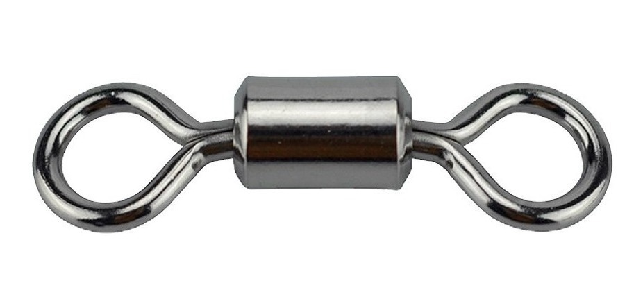 Destorcedor Negro Para Pesca Rolling No.4 144 Piezas