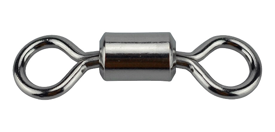 Destorcedor Negro Para Pesca Rolling No.1/0 144 Piezas