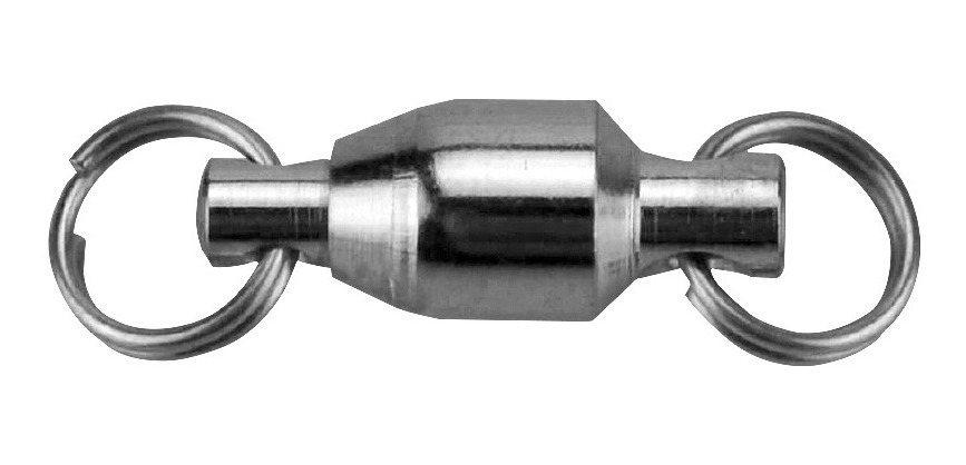 [GM-14DESTOR083SA] Destorcedor (Giratorio) Con Balero Niquelado Sin Seguro #5655-8 Pesca