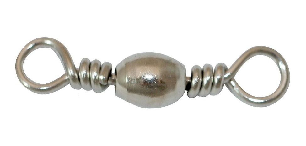 Destorcedor Niquelado Para Pesca (barril) 5610n-3 (144 Pieza