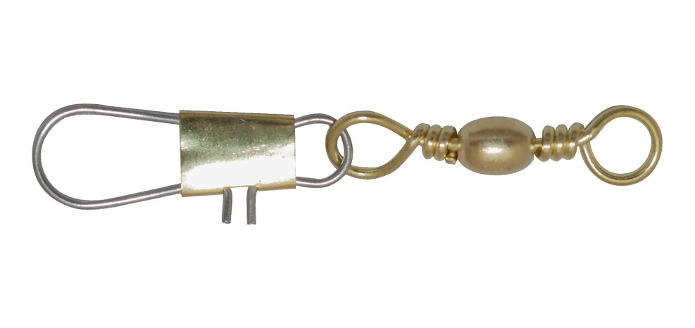 [GM-14DESTOR336MM] Destorcedor (Giratorio) Barril Latón Con Seguro #5655-8